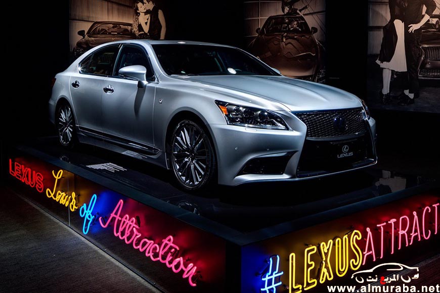 تدشين لكزس ال اس 2013 الجديدة في معرض خاص بالصور والفيديو Lexus LS 2013 17
